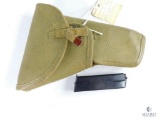 Canadian Inglis Hi-Power Variation II Holster with Cleaning Rod - Dated 1945