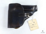 Mauser 1934 Leather Pistol Holster with Internal Markings