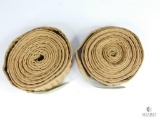 Cloth Machine Gun Belts - British Marked .303 Caliber