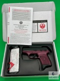NEW in the Box! Ruger EC9s Semi-automatic Handgun with Exclusive Burgundy Frame