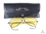 Vintage Shooter Glasses with Amber Glass Lens