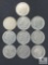 Group of 10 Mixed Date and Mint Morgan Silver Dollars - AG to G Condition