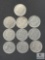 Group of 10 Mixed Date and Mint Morgan Silver Dollars - AG to G Condition