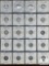 Sheet of 20 Mixed Date and Mint Mercury Dimes - Lower Grades