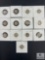 Mixed Lot of 13 Mercury Dimes