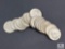 19 Mixed Date 40% Silver Kennedy Half Dollars