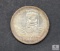 1958 Canada British Columbia Centennial Totem Pole Silver Coin