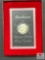 Rainbow Toned US Mint Proof 1974 Eisenhower Silver Dollar in Mint Packaging