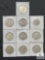 Group of 10 Mixed Date and Mint Walking Liberty Half Dollars from the 1940s