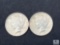 Two 1922 Peace Dollars