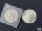 Two 1922 Peace Dollars