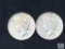 Two 1923 Peace Dollars