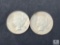 Two 1923 Peace Dollars