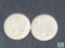 Two 1923 Peace Dollars