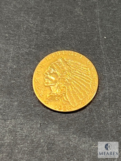 1926 US Indian Head $2.50 Gold Piece