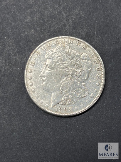1892-O Morgan Silver Dollar