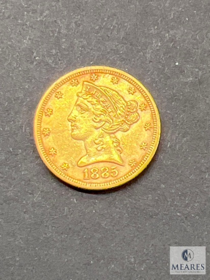 1885 US $5 Liberty Gold Piece