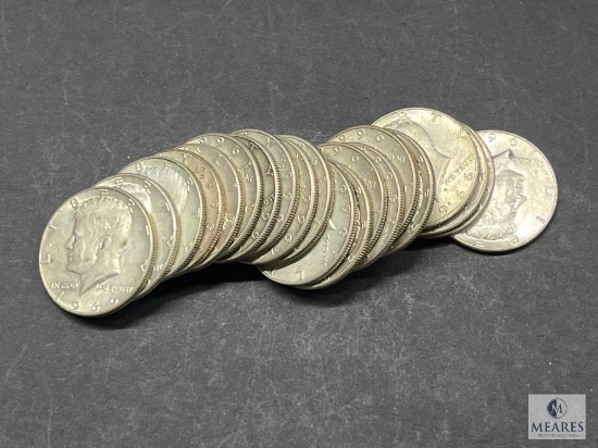 Roll of 20 Mixed Date 40% Silver Kennedy Half Dollars