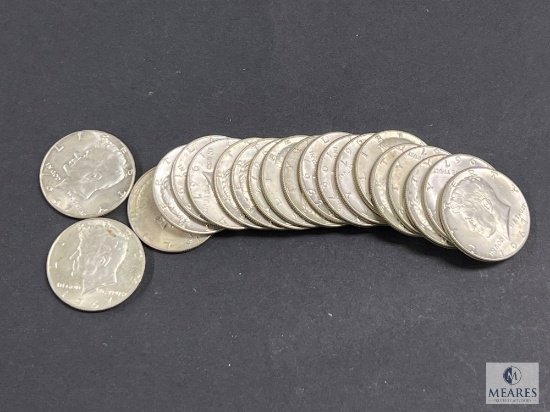 Roll of 20 Mixed Date 40% Silver Kennedy Half Dollars