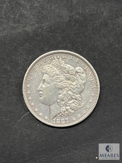 1887-P Morgan Silver Dollar