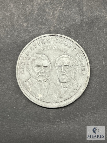 Large Size Appomattox Courthouse Commemorative Medallion