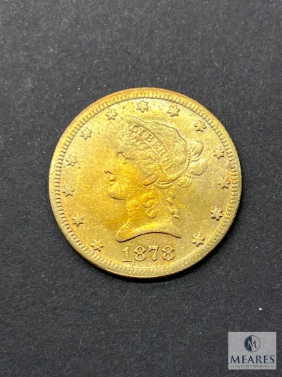 1878 Liberty Head Eagle $10 Gold Piece