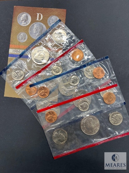 1984 US Mint UNC Coin Sets - No Envelopes