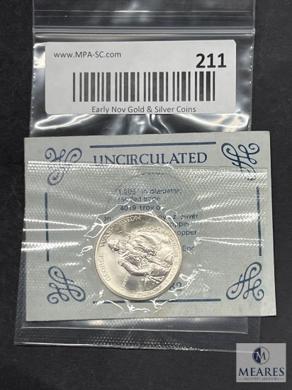 US Mint George Washington UNC Commemorative Half Dollar - No Box