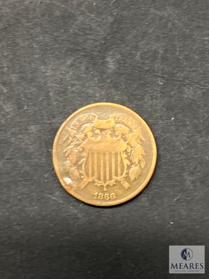 1866 US Two Cent Piece