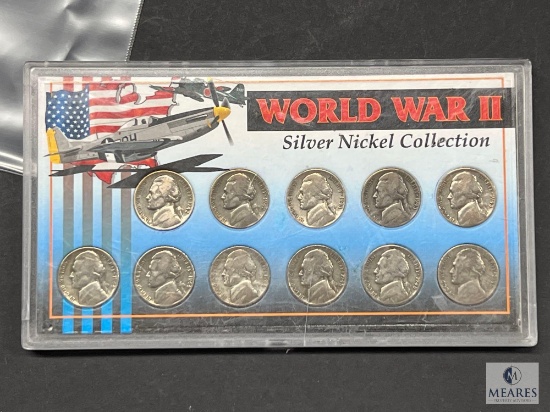 World War II Silver Alloy Nickel Collection