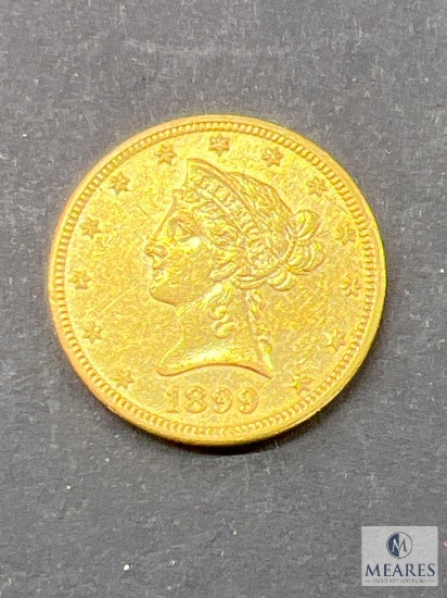 1899 Liberty Head $10 Gold Piece