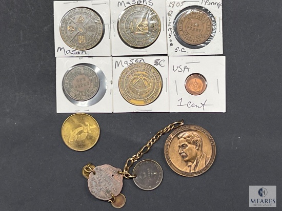 Masonic Commemoratives and Medallions