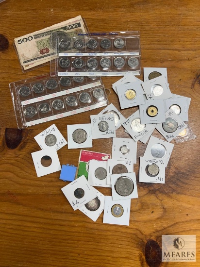 Large Lot of Foreign Coins