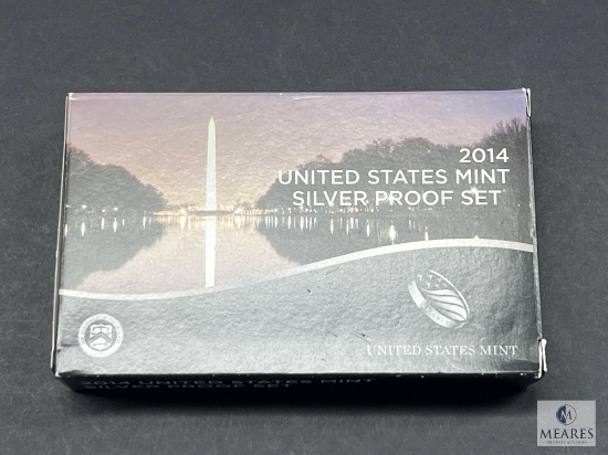 2014 US Mint Silver Proof Set