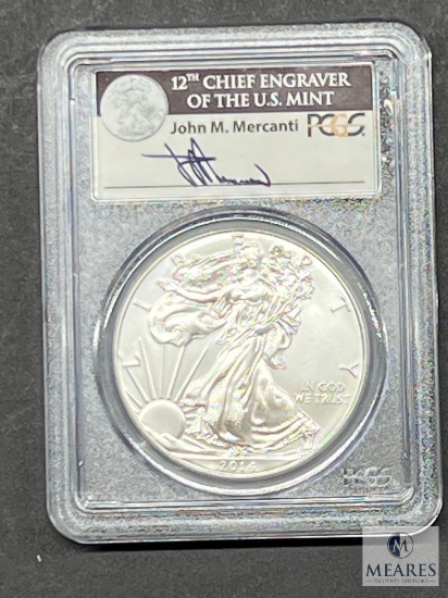 PCGS Graded - 2024 US Silver Eagle First Strike MS69 - Government Box #3