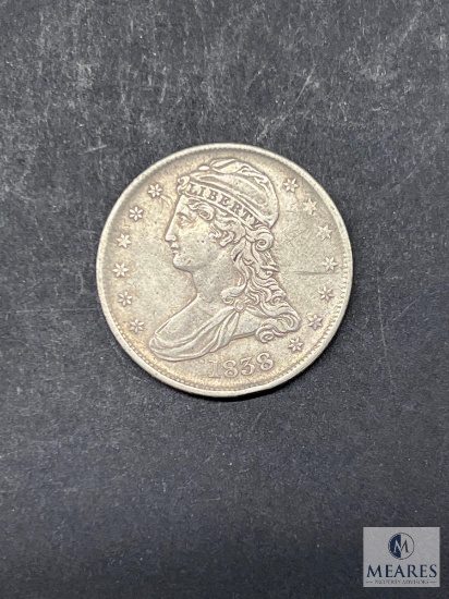1838 Capped Bust Half Dollar