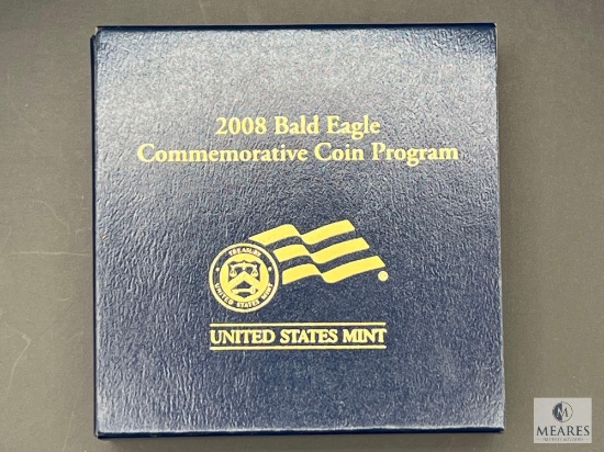 US Mint 2008 Bald Eagle Commemorative Proof $5 Gold Coin