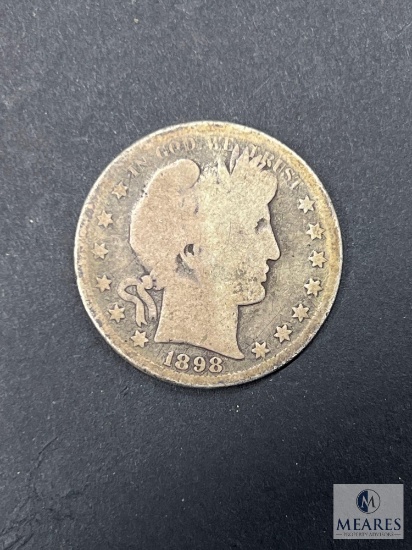 1898 Barber Half Dollar
