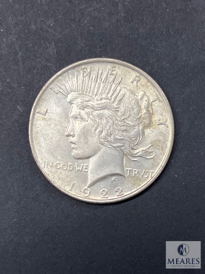 1922 Peace Dollar