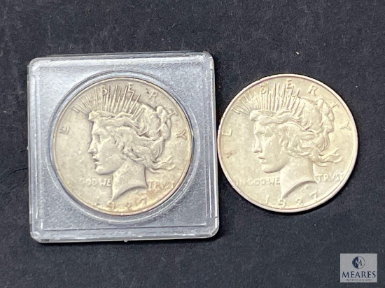 1927-D Peace Dollars