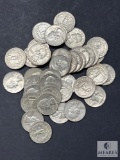 Roll of (40) Silver Washington Quarters