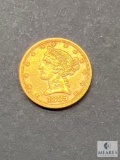 1885 US $5 Liberty Gold Piece