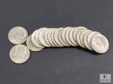 Roll of 20 Mixed Date 40% Silver Kennedy Half Dollars