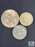 Three Foreign Coins