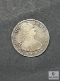 1799 Mexico Spanish Colonial 8 Reales Carol Carolus IIII