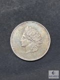 One Troy Ounce .999 Fine Silver Indian Head Round