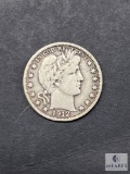 1912-S Barber Half Dollar