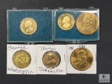 Group of Six Presidential Medals