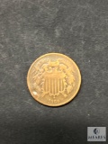 1866 US Two Cent Piece