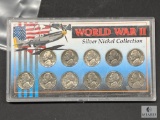 World War II Silver Alloy Nickel Collection